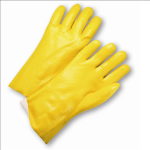 West Chester J1027RY Semi Rough PVC Jersey Lined 12" Gloves